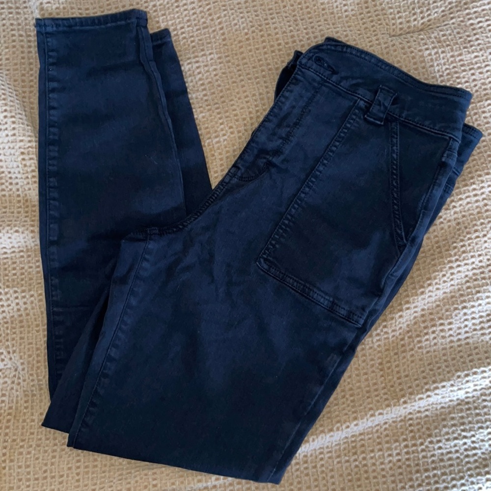 AE Black Next Level Stretch Jeans